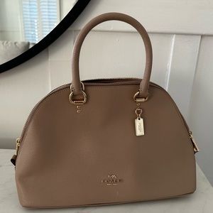 Coach Tan Purse.